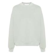 Axel Arigato Broderad Grå Sweatshirt Casual Stil Gray, Herr