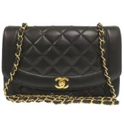 Chanel Vintage Pre-owned Laeder chanel-vskor Black, Dam