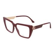 Etro Fyrkantiga acetatglasögon modell 0030 Red, Unisex