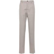 Incotex Beige Ullbyxor Tapered Ben Beige, Herr