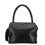 Chanel Vintage Pre-owned Laeder handvskor Black, Dam