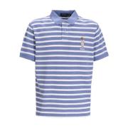 Polo Ralph Lauren Avslappnad Multifärgad Kortärmad Polotröja Blue, Her...