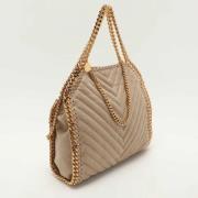 Stella McCartney Pre-owned Pre-owned Tyg totevskor Beige, Dam