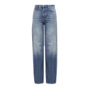 Roy Roger's Stiliga Denim Jeans Blue, Dam