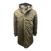 Ten C Lättvikts Rainstorm Parka Green, Herr