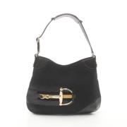 Gucci Vintage Pre-owned Canvas crossbodyvskor Black, Dam