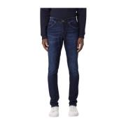 Dondup Tvättad Denim George Byxor Blue, Herr