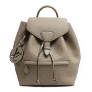 Louis Vuitton Vintage Pre-owned Canvas ryggsckar Gray, Dam