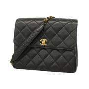 Chanel Vintage Pre-owned Laeder chanel-vskor Black, Dam