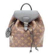 Louis Vuitton Vintage Pre-owned Canvas ryggsckar Brown, Dam