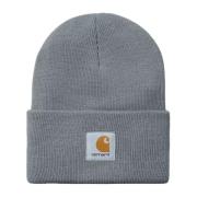 Carhartt Wip Ribbstickad Akryl Watch Hat Gray, Herr