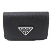 Prada Vintage Pre-owned Laeder plnbcker Black, Dam