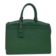 Louis Vuitton Vintage Pre-owned Laeder handvskor Green, Dam