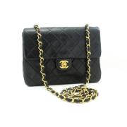 Chanel Vintage Pre-owned Laeder chanel-vskor Black, Dam