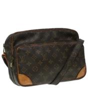 Louis Vuitton Vintage Pre-owned Canvas louis-vuitton-vskor Brown, Dam