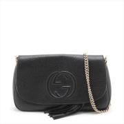 Gucci Vintage Pre-owned Laeder gucci-vskor Black, Dam