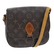 Louis Vuitton Vintage Pre-owned Canvas louis-vuitton-vskor Brown, Dam