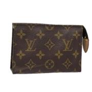 Louis Vuitton Vintage Pre-owned Canvas necessrer Brown, Dam