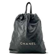 Chanel Vintage Pre-owned Laeder chanel-vskor Black, Dam