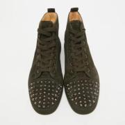 Christian Louboutin Pre-owned Pre-owned Mocka sneakers Green, Herr