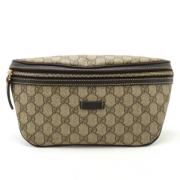 Gucci Vintage Pre-owned Canvas gucci-vskor Beige, Dam