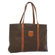 Celine Vintage Pre-owned Tyg totevskor Brown, Dam