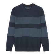 Marc O'Polo Sweater regular Blue, Herr