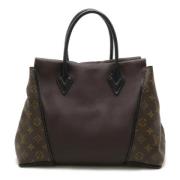 Louis Vuitton Vintage Pre-owned Canvas louis-vuitton-vskor Brown, Dam