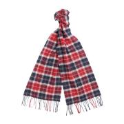 Barbour Tartan Ullsjaal Fransig Klassisk Look Multicolor, Unisex