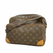 Louis Vuitton Vintage Pre-owned Tyg louis-vuitton-vskor Brown, Dam