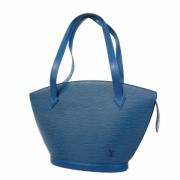 Louis Vuitton Vintage Pre-owned Tyg louis-vuitton-vskor Blue, Dam