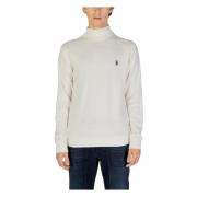 U.s. Polo Assn. Herrstickat Kollektion: Höst/Vinter White, Herr