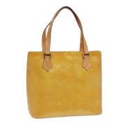 Louis Vuitton Vintage Pre-owned Laeder handvskor Beige, Dam