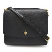 Louis Vuitton Vintage Pre-owned Laeder louis-vuitton-vskor Black, Dam