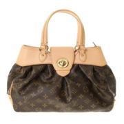 Louis Vuitton Vintage Pre-owned Canvas louis-vuitton-vskor Brown, Dam