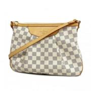 Louis Vuitton Vintage Pre-owned Tyg louis-vuitton-vskor White, Dam