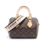 Louis Vuitton Vintage Pre-owned Canvas handvskor Brown, Dam