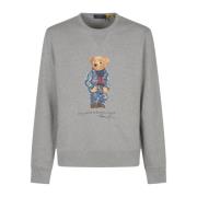 Polo Ralph Lauren Långärmad Sweatshirt Look Sweaters Gray, Herr