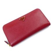 Prada Vintage Pre-owned Laeder plnbcker Red, Dam