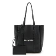 Balenciaga Vintage Pre-owned Laeder axelremsvskor Black, Dam