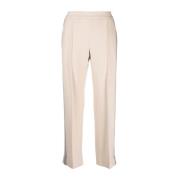 Eleventy Casual Beige Track Pants med kontrast Beige, Dam