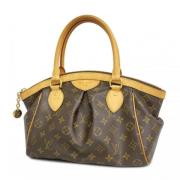 Louis Vuitton Vintage Pre-owned Tyg louis-vuitton-vskor Brown, Dam