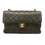 Chanel Vintage Pre-owned Laeder chanel-vskor Black, Dam