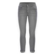 Dondup Monroe Jeans för en stilfull look Gray, Dam