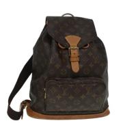 Louis Vuitton Vintage Pre-owned Canvas ryggsckar Brown, Dam