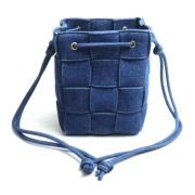 Bottega Veneta Vintage Pre-owned Bomull axelremsvskor Blue, Dam