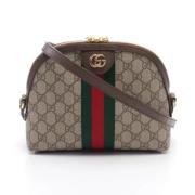 Gucci Vintage Pre-owned Canvas gucci-vskor Brown, Dam