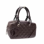 Chanel Vintage Pre-owned Laeder chanel-vskor Brown, Dam