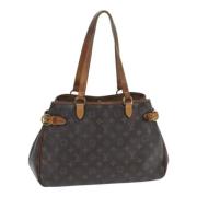 Louis Vuitton Vintage Pre-owned Canvas totevskor Brown, Dam