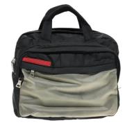 Prada Vintage Pre-owned Canvas prada-vskor Black, Dam